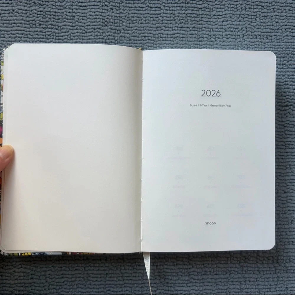 2026 Journal Book / Yearly Planner / Notebook (A5) - Picture 5 of 11